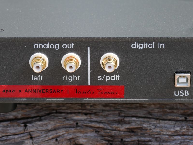 Ideon Audio Ayazi X Anschlussfelder